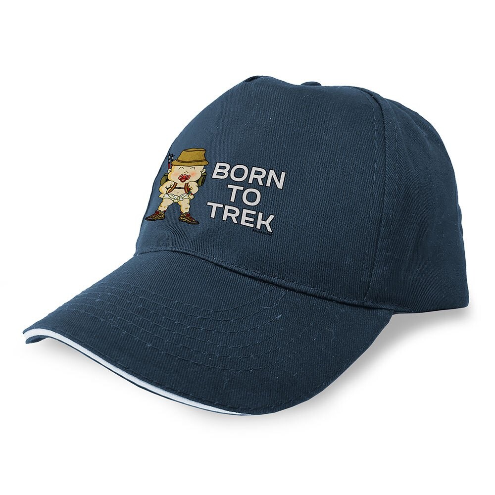 

Бейсболка Kruskis Born To Trek, синий