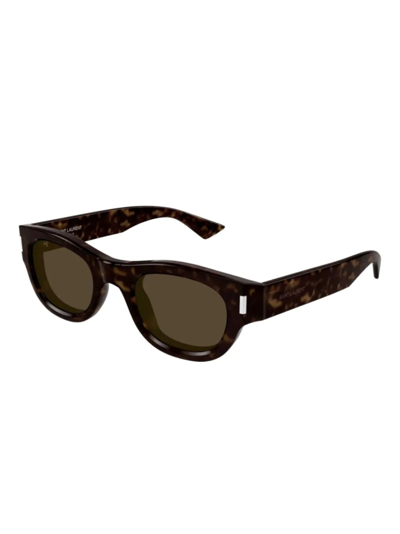 Солнцезащитные очки SL 761 Saint Laurent Eyewear, коричневый — фото 2