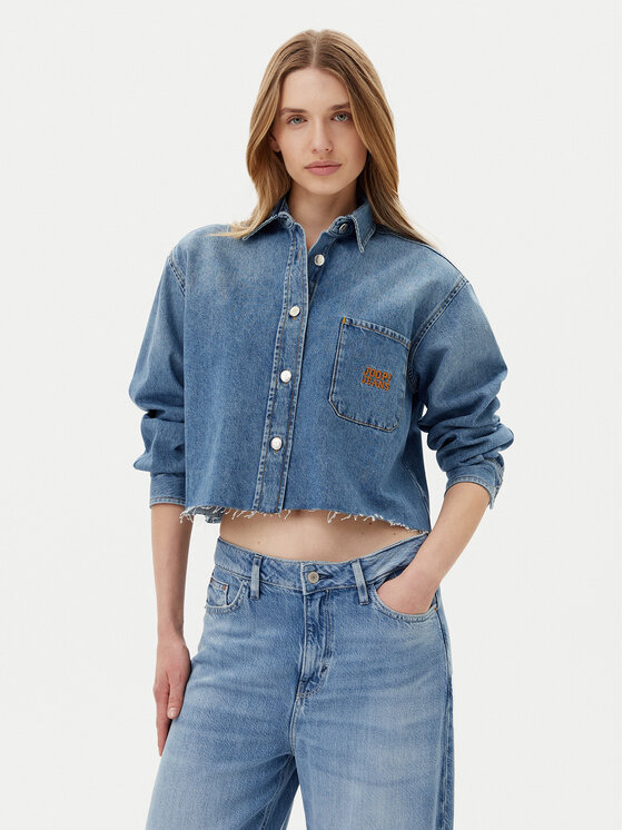 

Свободная джинсовая рубашка Udela 30046670 Joop! Jeans, синий