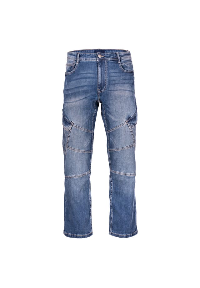 

Джинсы карго с 6 карманами Mill&Tailor, голубой