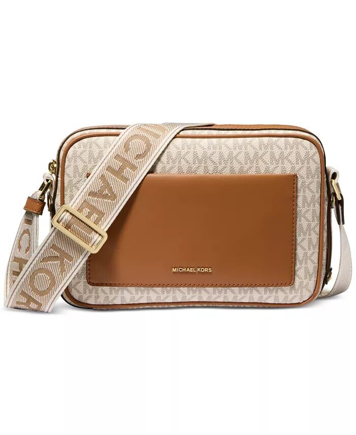 

Сумка-чехол Maeve East West Pocket Crossbody Michael Kors, белый