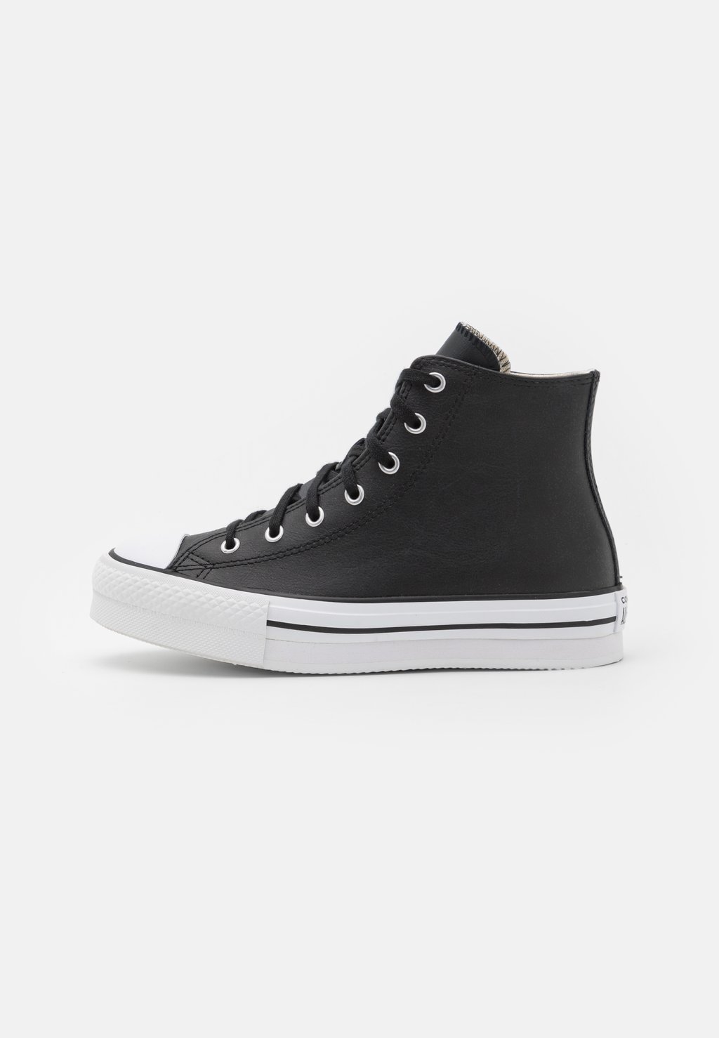 

Высокие кроссовки Converse Chuck Taylor All Star Eva Lift Platform Unisex, черный / натуральная слоновая кость