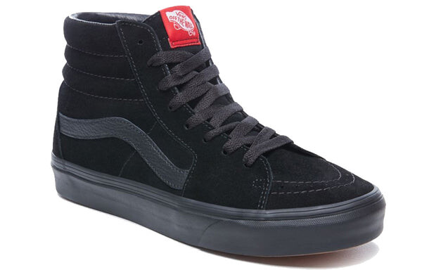 Кроссовки sk8-hi 'black suede' Vans, черный — фото 3