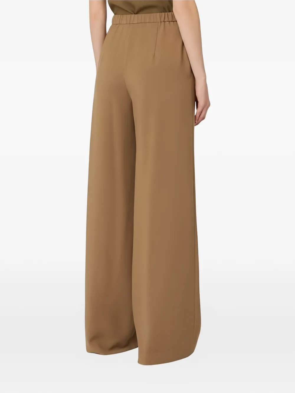 Палаццо-брюки на шнурке Mstcorone Max Mara, коричневый — фото 2