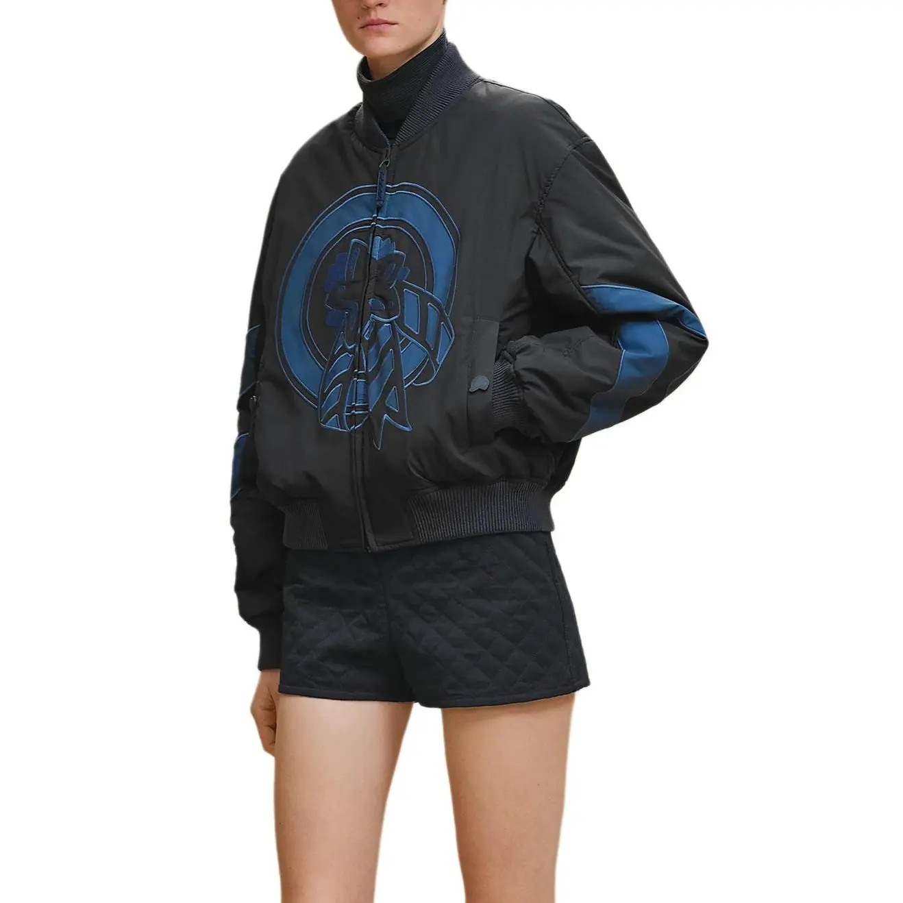 

HERMES Куртка FW25 женская, Dark Blue