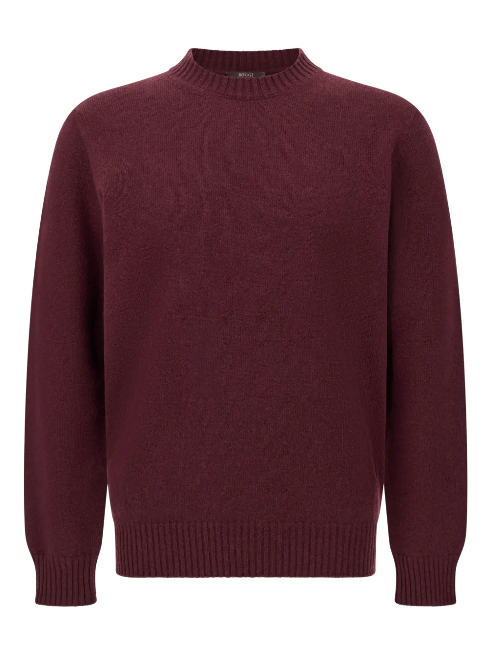

Пуловер с круглым вырезом Boggi Milano, красный