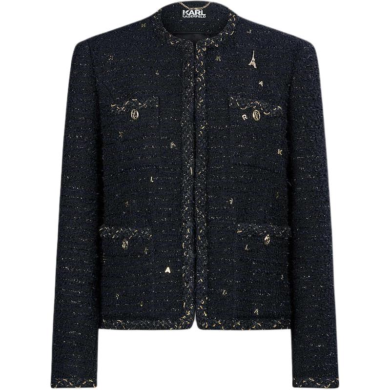 

KARL LAGERFELD / Karl Lagerfeld Jeans Куртка KARL LAGERFELD FW24 женская черная, Black