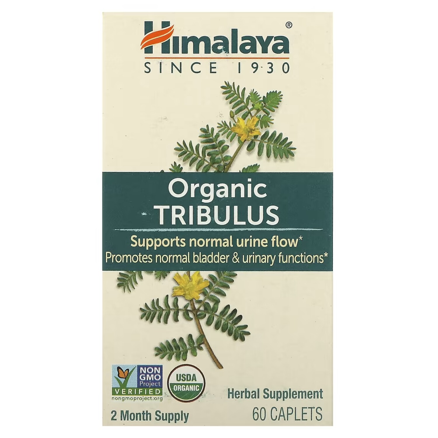 

Himalaya Organic Tribulus, 60 капсул