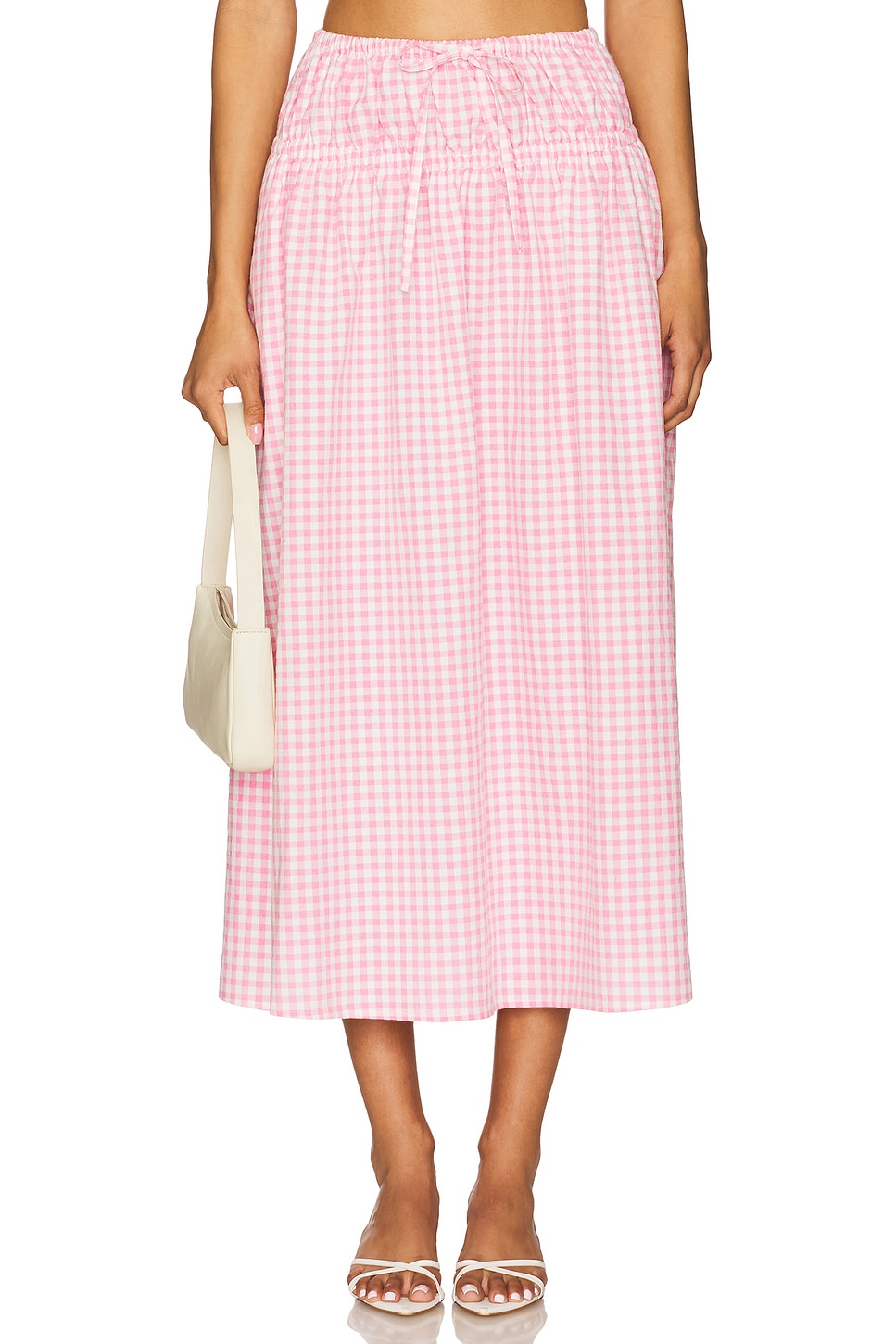 

Макси-юбка Aimee Lovers And Friends, pink gingham