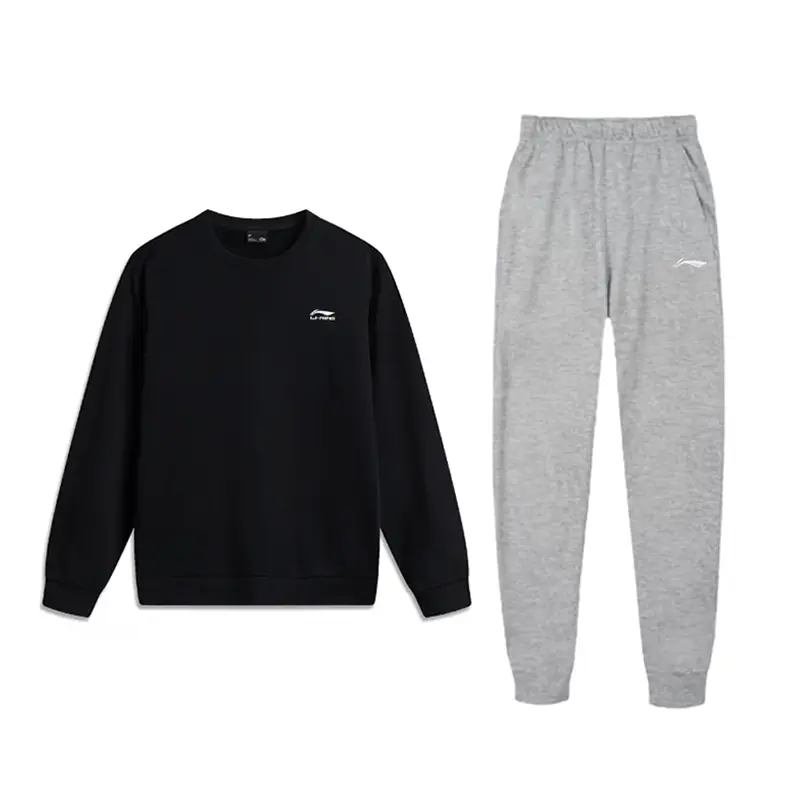 

Li-Ning Casual Sportswear Unisex Black+Heather Gray