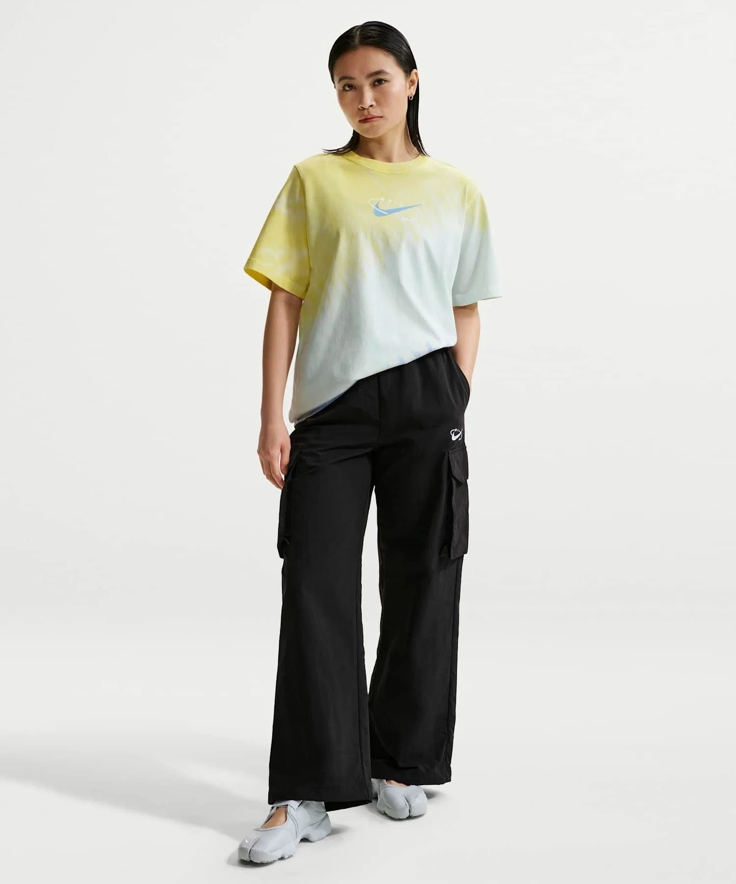 Женская футболка NIKE Life Lime — фото 4