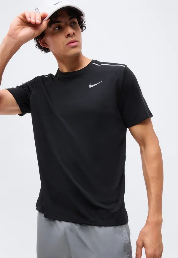Футболка спортивная Miler Nike Performance, черный — фото 4