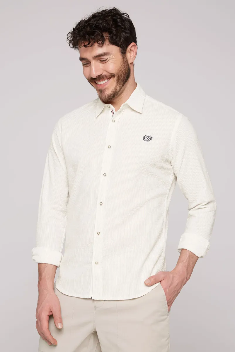 

Рубашка CAMP DAVID с длинными рукавами, хлопок, цвет Cappuccino