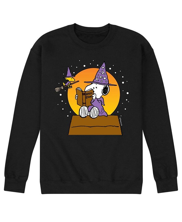

Мужская флисовая футболка Peanuts Snoopy Warlock AIRWAVES, черный
