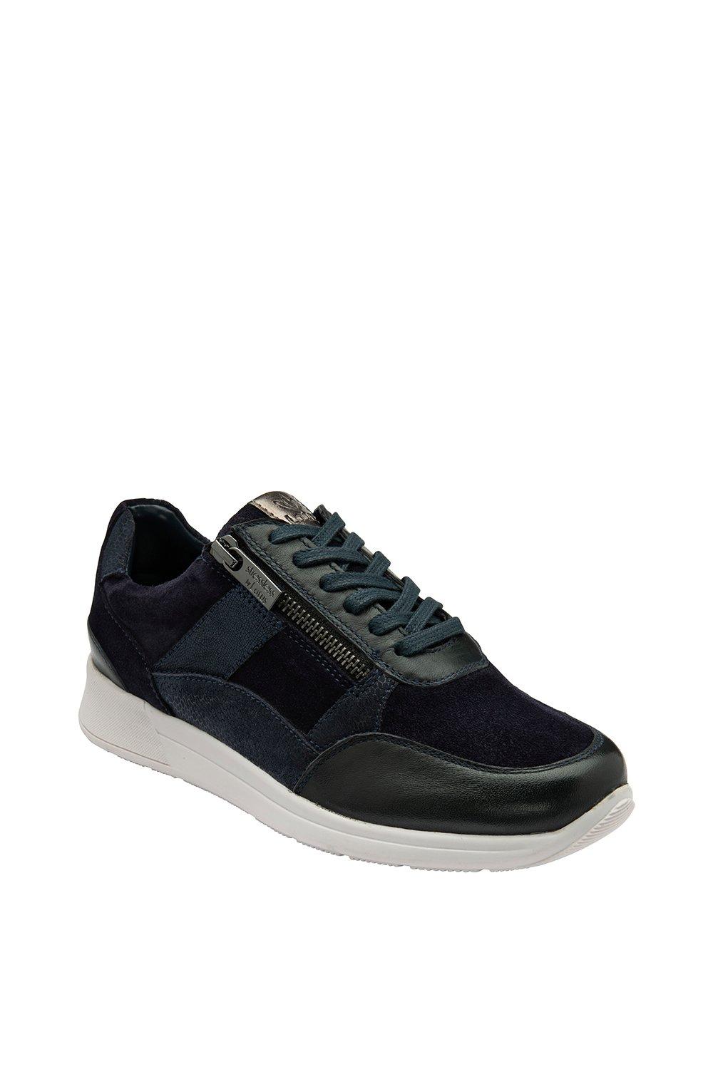 

Кроссовки 'Sherese' Leather Zip-Up Trainers Lotus, мультиколор