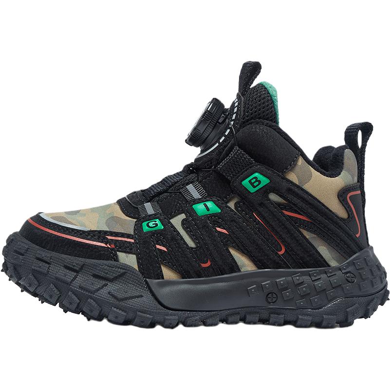 

Детская обувь для отдыха на природе средней высоты BIG WASP, черный/зеленый