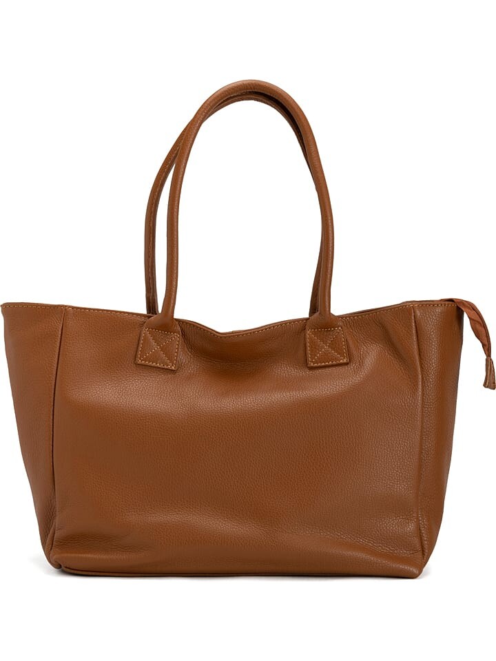 

Наплечная сумка Mia Tomazzi Leder-Schultertasche Zuara, цвет Hellbraun