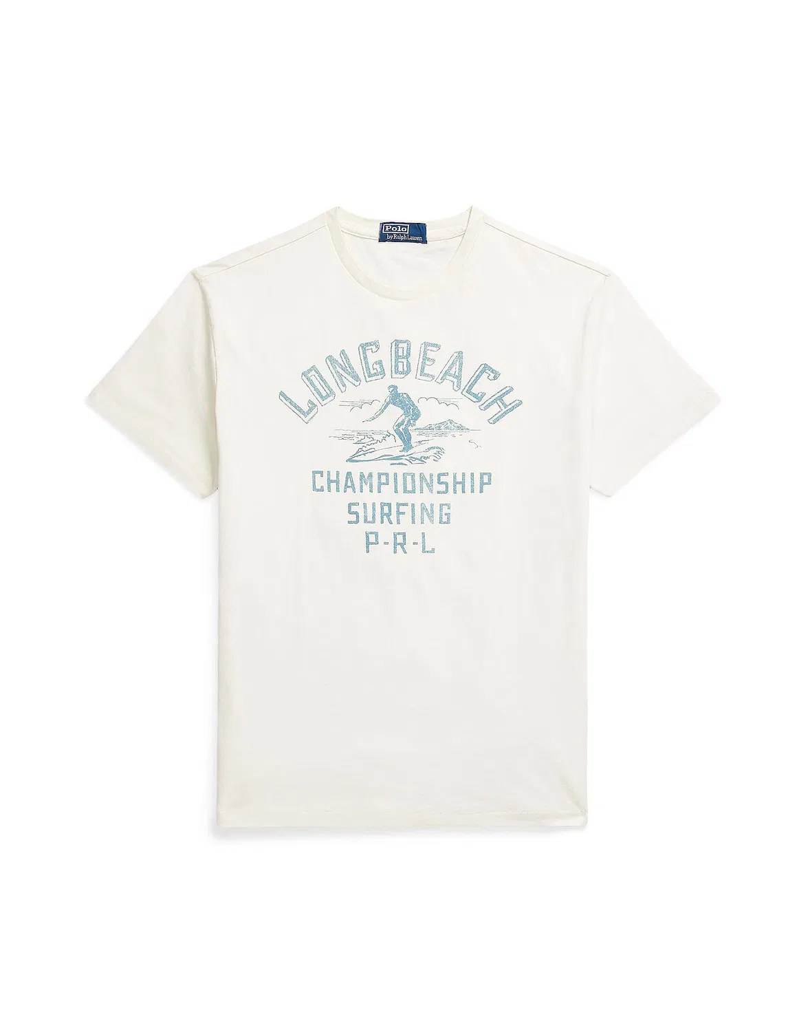 Футболка с принтом Classic Fit Jersey Graphic T-Shirt Polo Ralph Lauren Белый