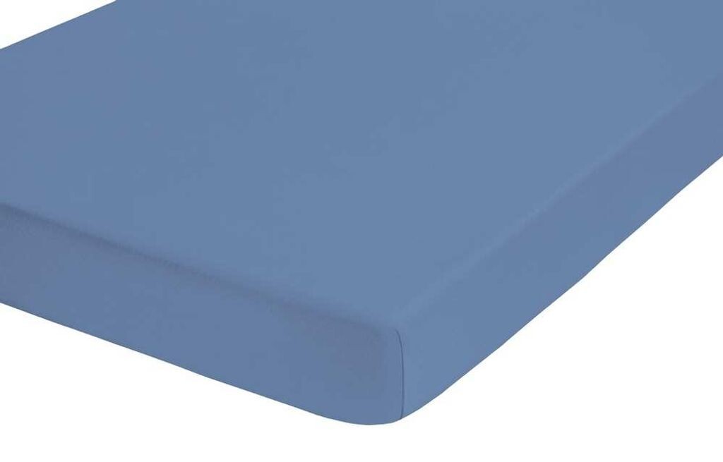 

Простыня Biberna из джерси с эластаном 180х200 см - 200х220 см лазурно-синяя, Синий, Простыня Biberna из джерси с эластаном 180х200 см - 200х220 см лазурно-синяя