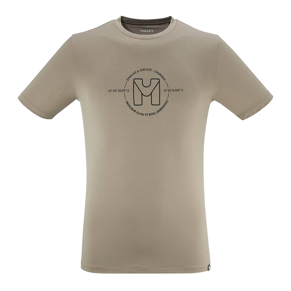 

Футболка UBIC LIGHT TS SS M Мужская Millet, бежевый