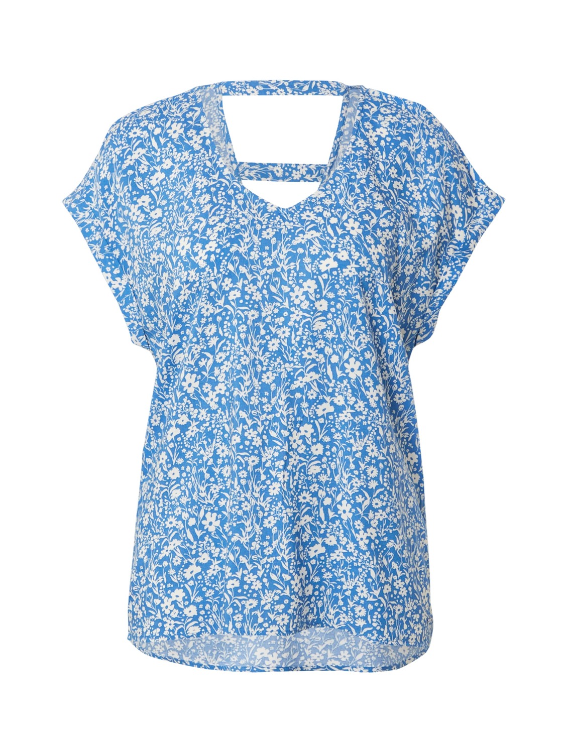 

TOM TAILOR DENIM Блузка в синем цвете