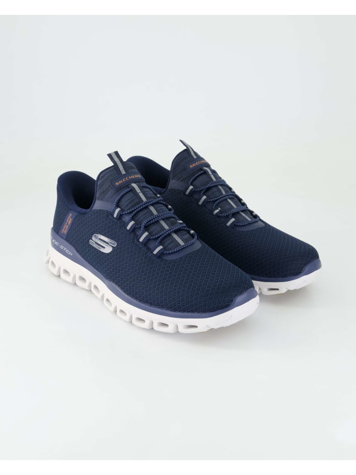 

Кроссовки на шнуровке Skechers, синий
