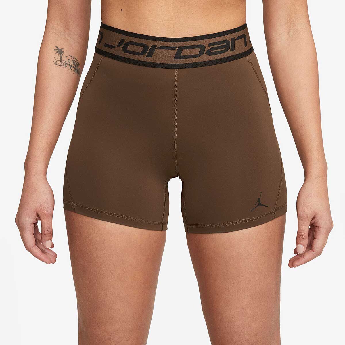 

Леггинсы W J SPORT SHORTIE LEGGING Jordan, цвет Cacao Wow/Ale Brown