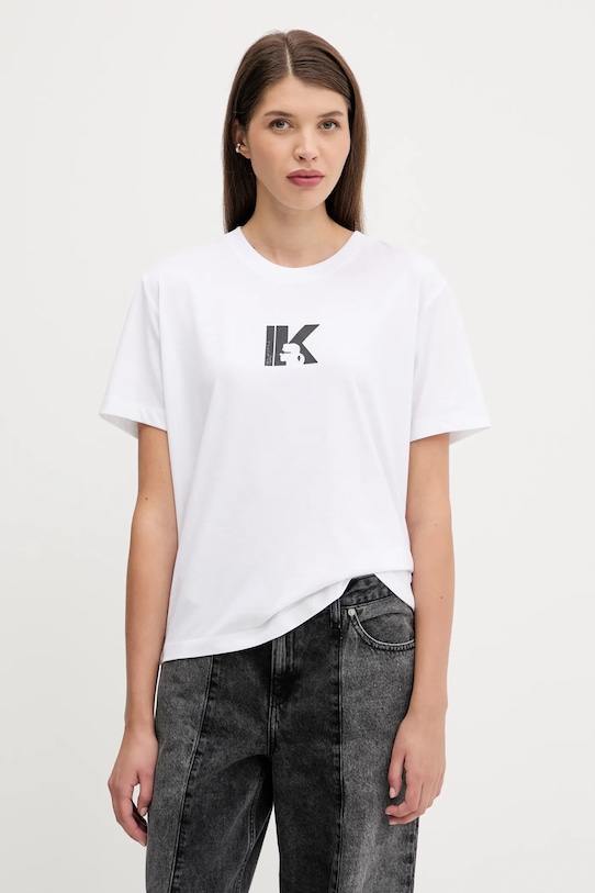 

Футболка Karl Lagerfeld Jeans, белый