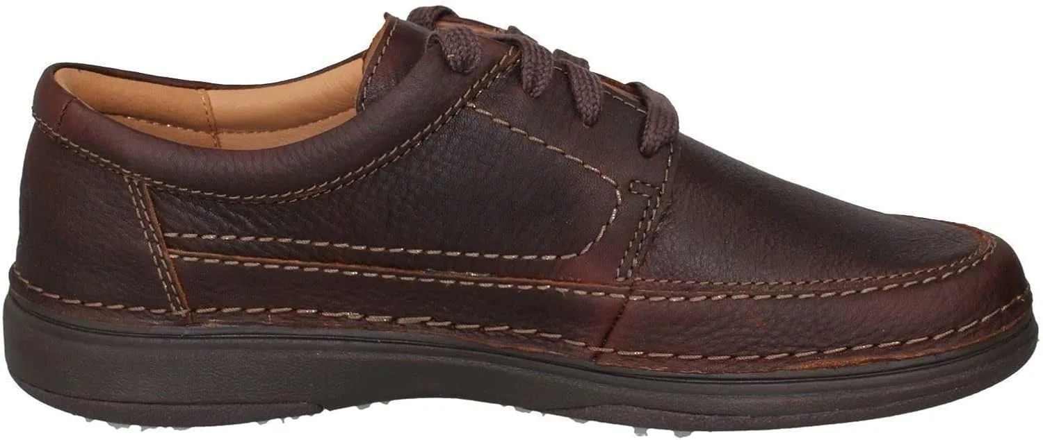 Мужские повседневные кроссовки Clarks Active Air на шнуровке, цвет Nature 5 Lo, темно-коричневый — фото 3