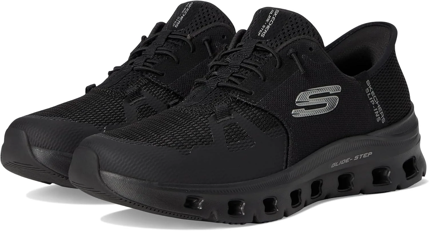 

Мужские рабочие кроссовки Skechers Glide-Step Pro с противоскользящей подошвой, черный