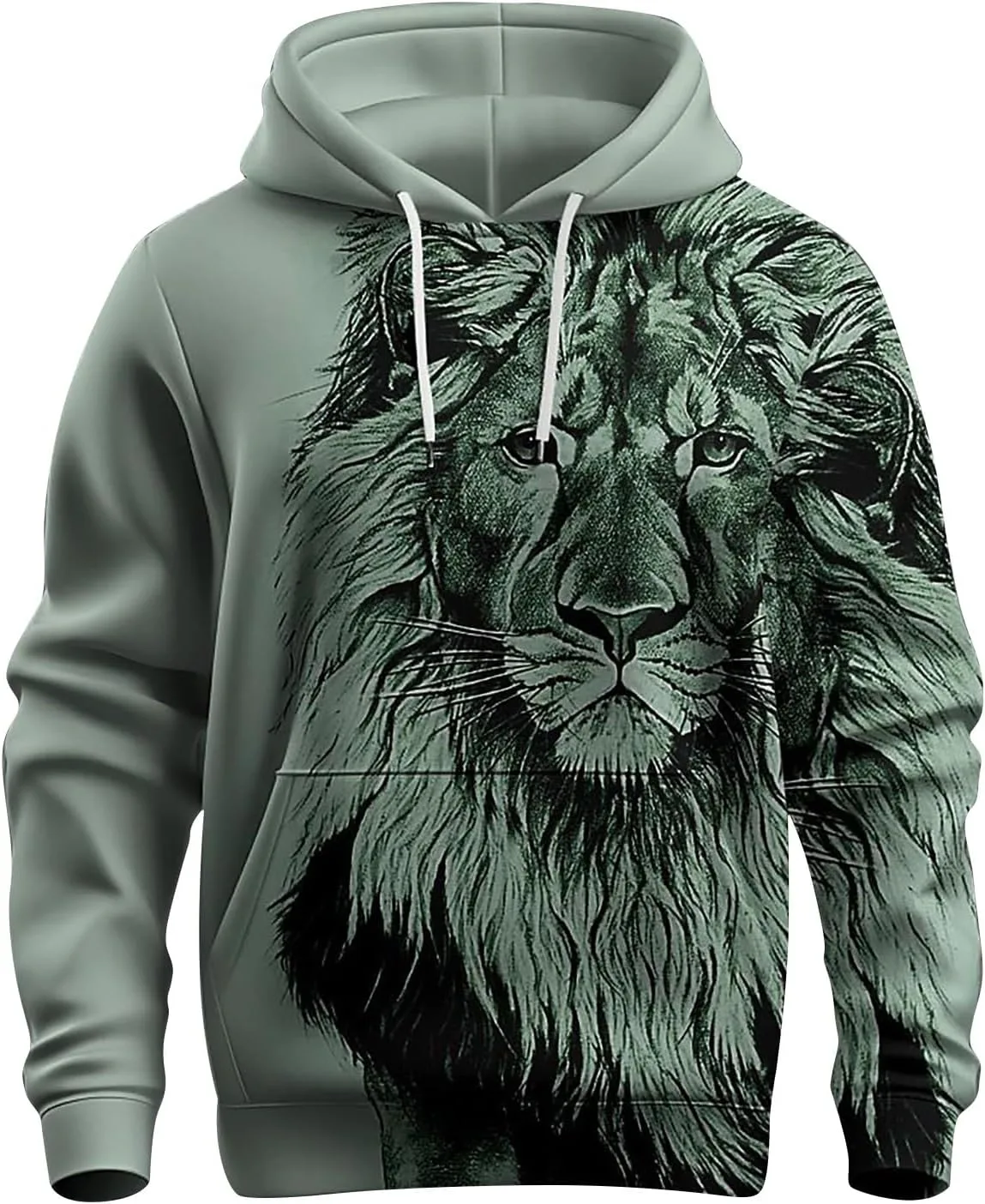 

Толстовка мужская зимняя с капюшоном и молнией LCMTWX