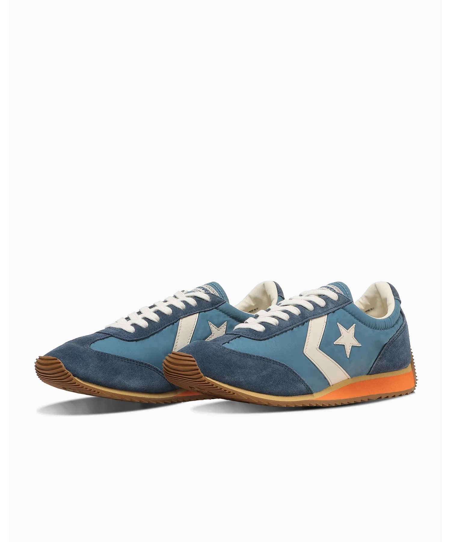 Унисекс кроссовки Converse STAR FIRE из нейлона и замши синие — фото 3