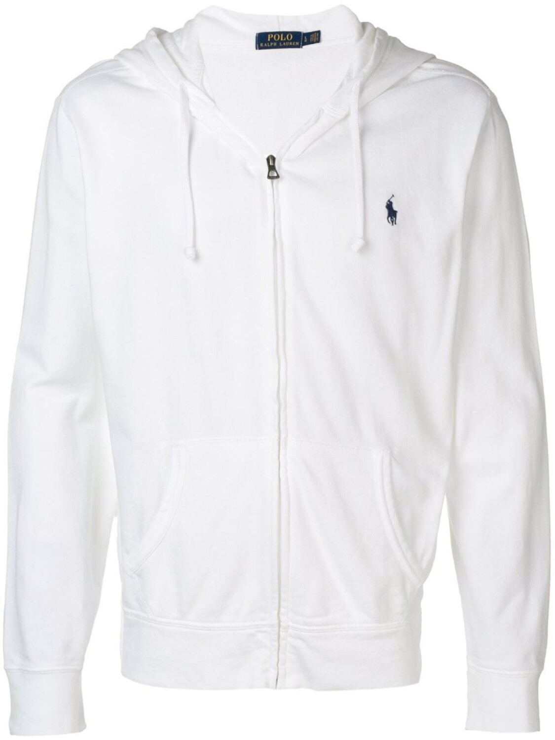 

Polo Ralph Lauren толстовка на молнии с капюшоном, белый
