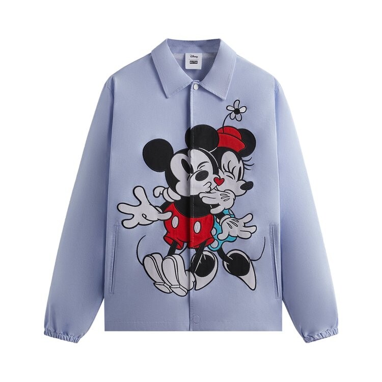 

Куртка Kith For Mickey & Friends Oxford Coaches 'Equilibrium', синий