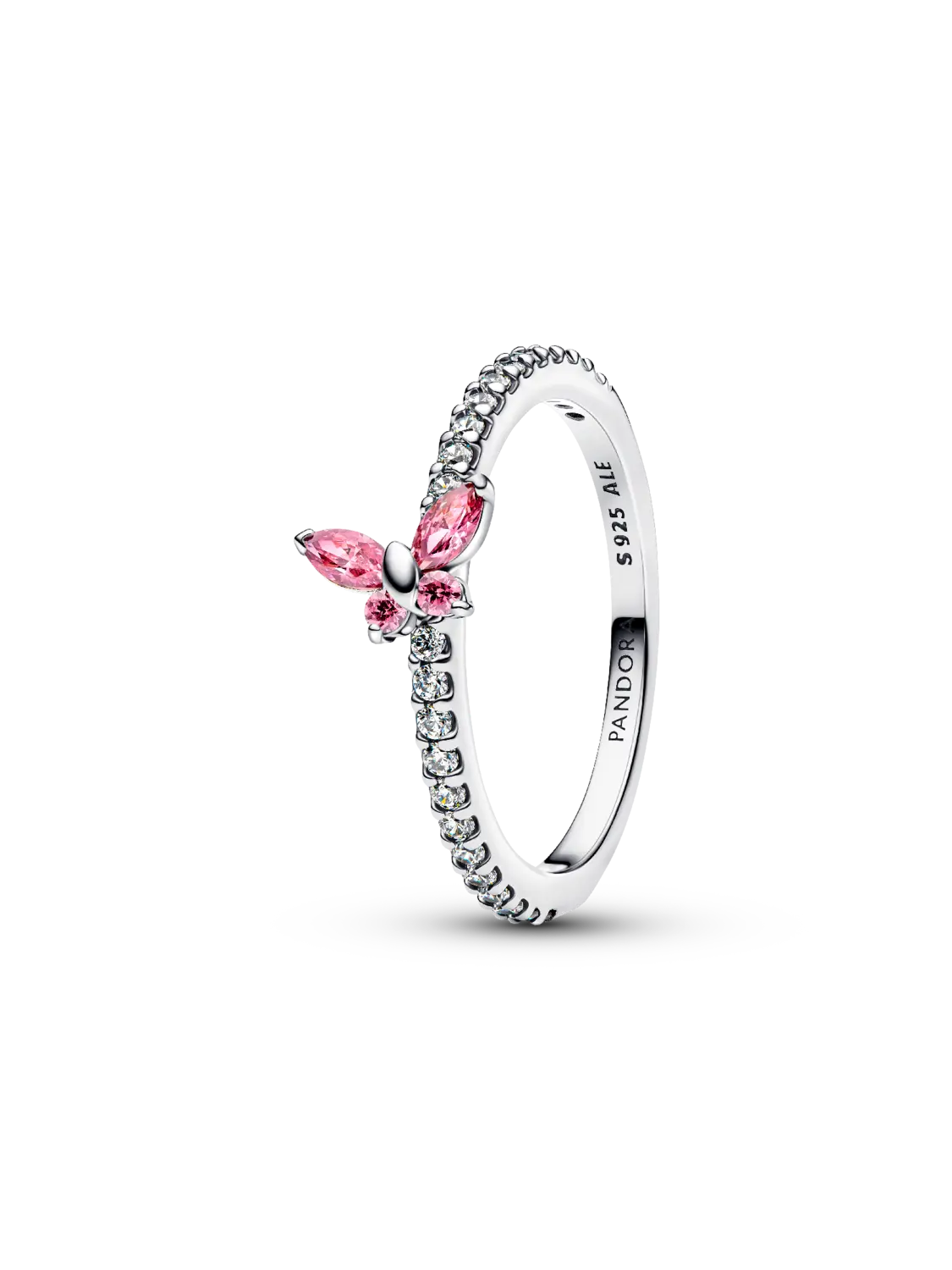 

Кольцо Сверкающая бабочка Pandora, серебро 925 пробы