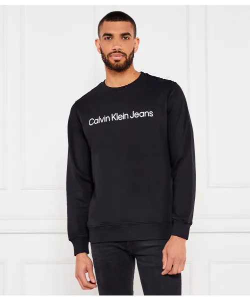 

Толстовка Regular fit Calvin Klein Jeans, черный