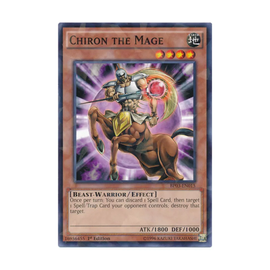

CCG Хирон Маг (Редкий из Shatterfoil), Yu-Gi-Oh - Battle Pack 3 - Monster League - Singles