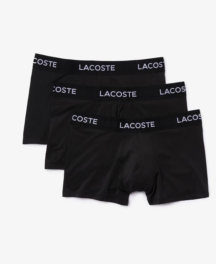 

Мужские шорты из микрофибры, 3 предмета Lacoste, черный
