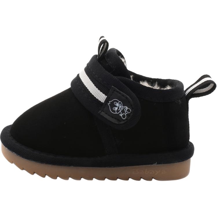 

Термостойкие детские ботинки с противоскользящей и износостойкой подошвой Kids' Babaya, черный