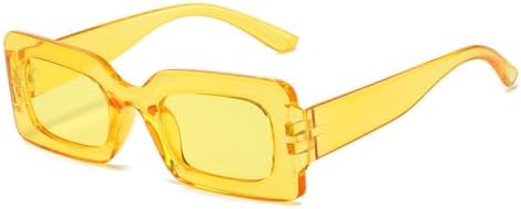 

Классические винтажные солнцезащитные очки для женщин, модная прямоугольная оправа, яркие цвета, очки для активного отдыха и путешествий, защита от ультрафиолета UV400 MTZJH, C12