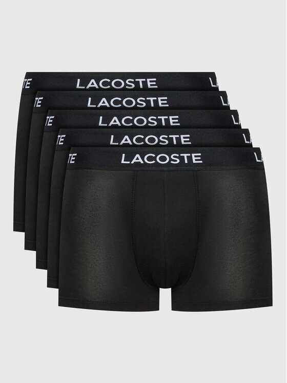 

Комплект из 5 боксеров Lacoste, черный