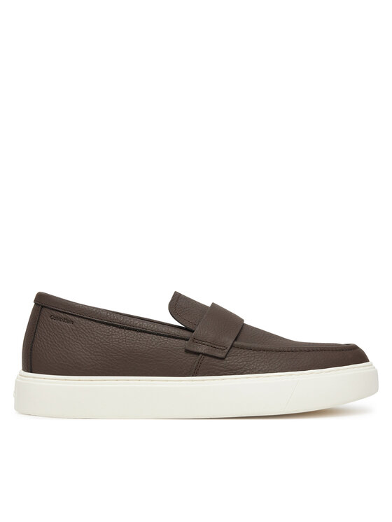 

Кроссовки Moccasin Lth Unlined HM0HM01813 Calvin Klein, коричневый