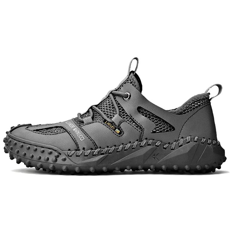 

ZAMST Дышащие и легкие мужские низкие кеды повседневные серые, цвет Gray