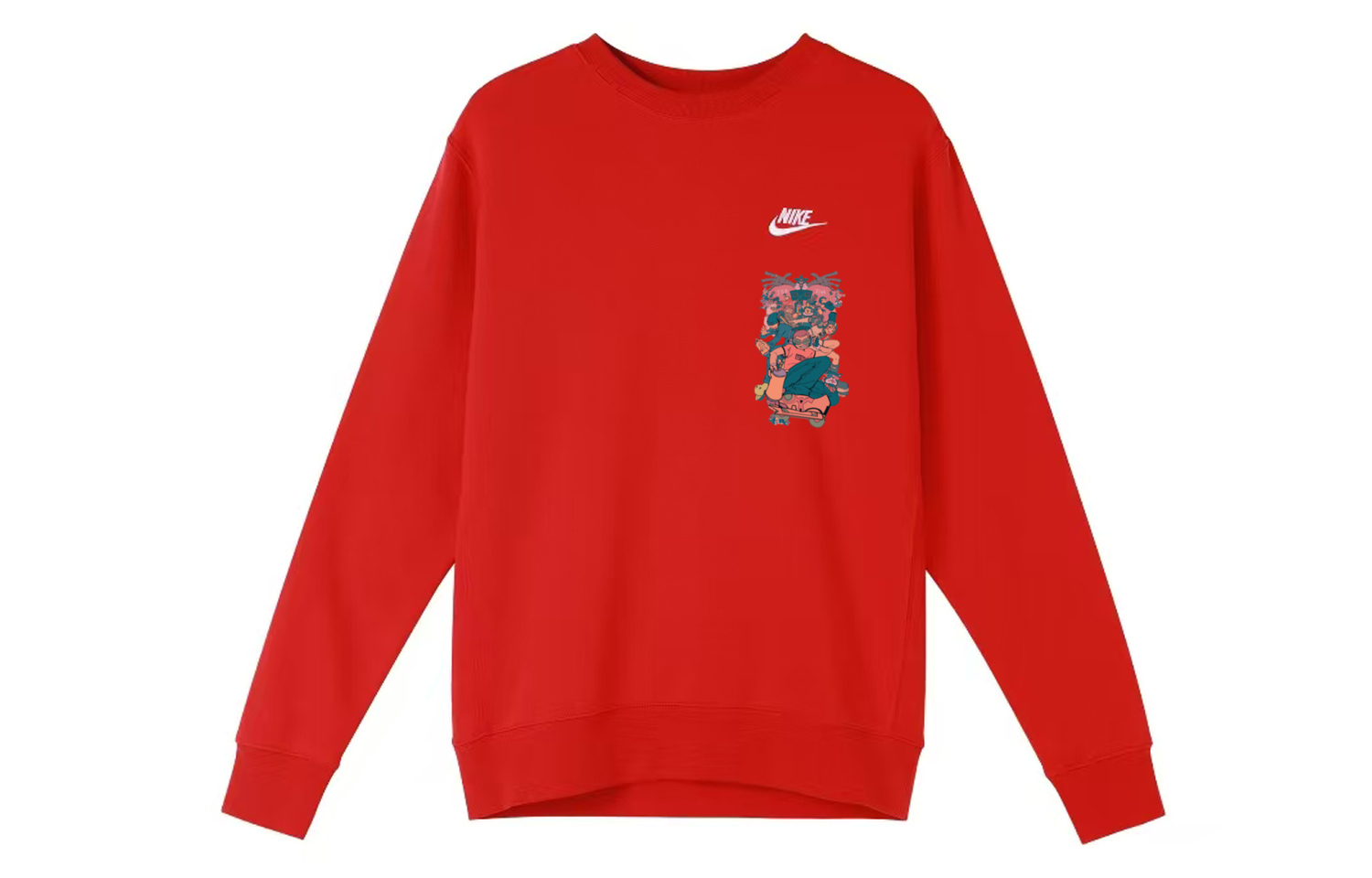 

Nike Спортивная одежда YXYY толстовка мужская красная