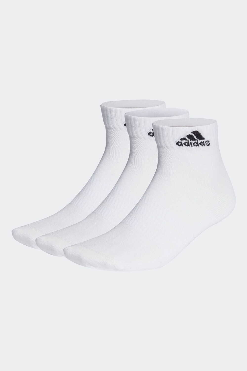 

Тонкие и легкие носки 3 пары Adidas, белый