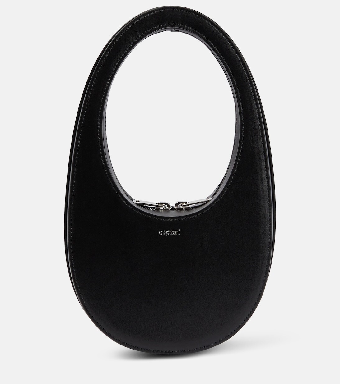 

Кожаная сумка через плечо Swipe Mini Coperni, черный