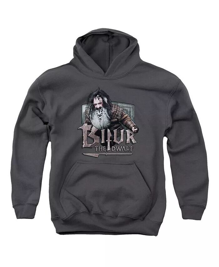 

Молодежная толстовка Bifur Pull Over Hoodie / Толстовка с капюшоном The Hobbit, серый