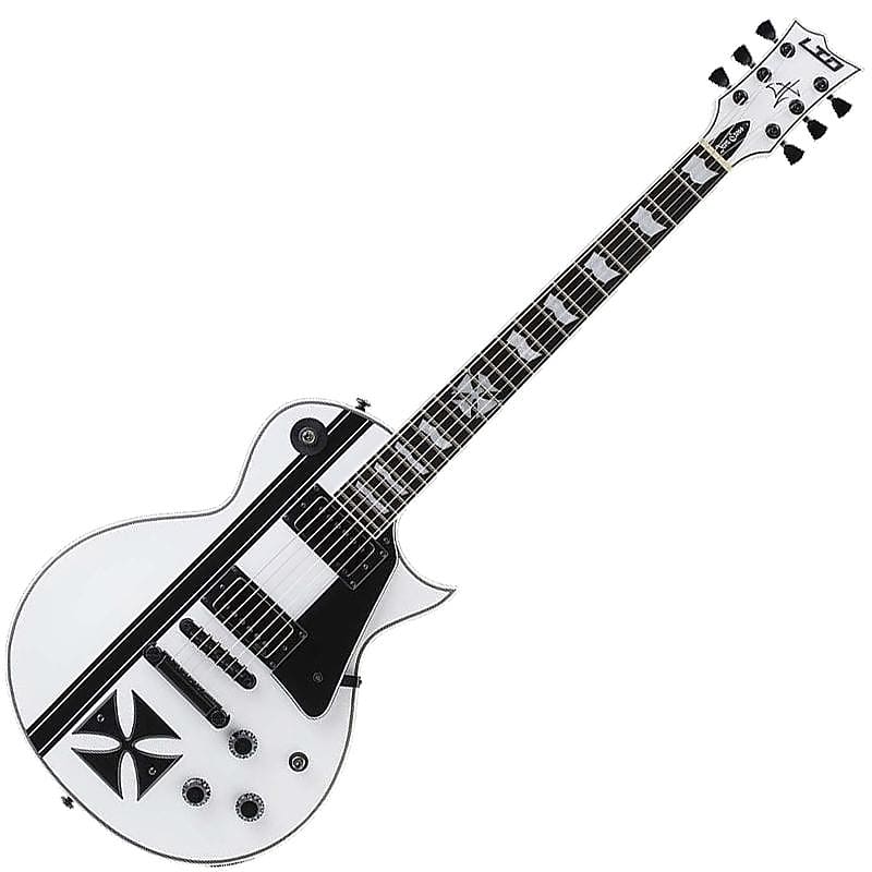 

Электрогитара ESP Limited Edition James Hetfield Iron Cross Guitar, White