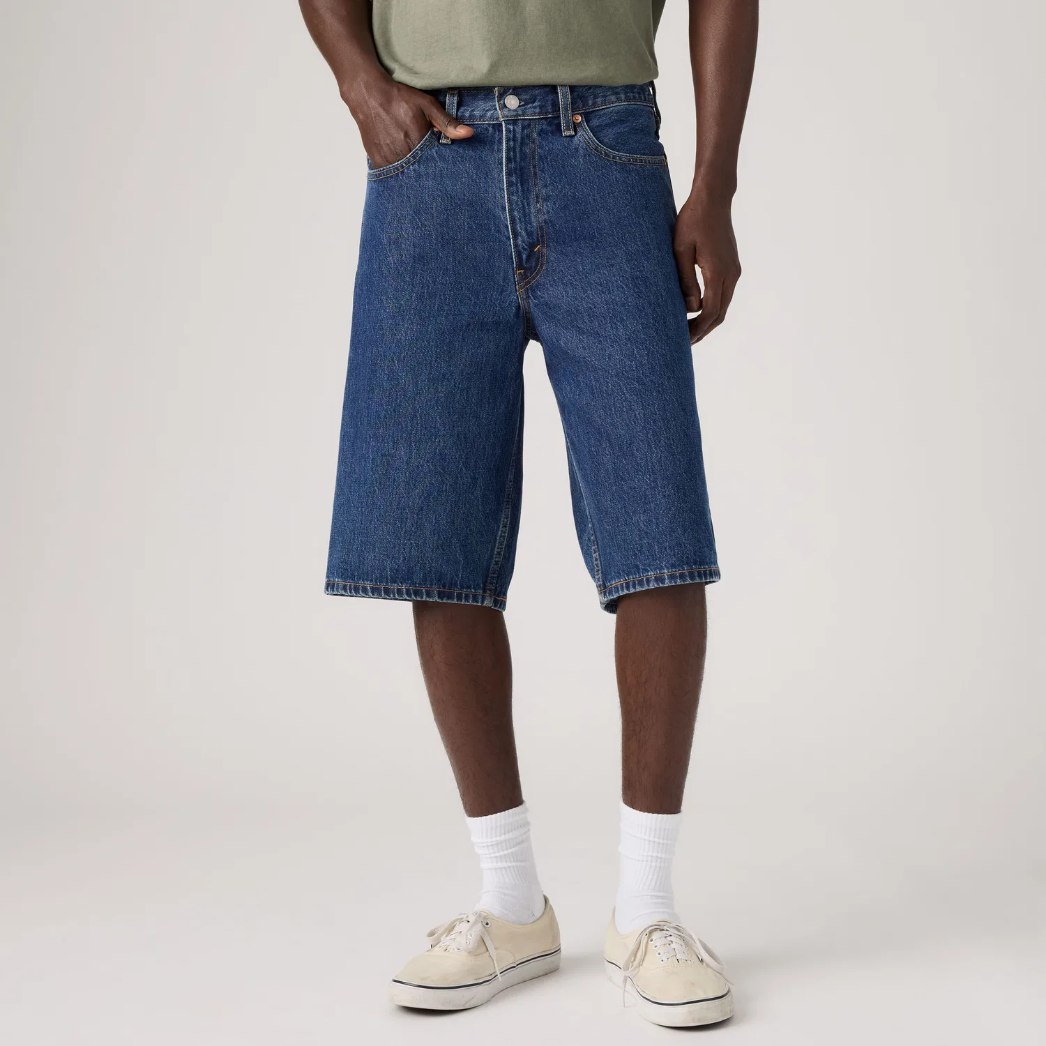 Мужские шорты Levi's 470 Baggy, синий