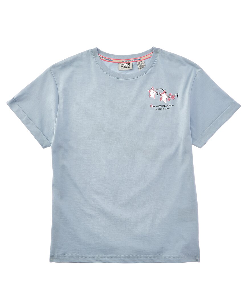 

Джерси топ Scotch & Soda, синий